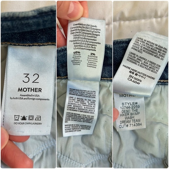 Mother The Hiker Skimp jeans Dream Team 32 - Picture 15 of 15